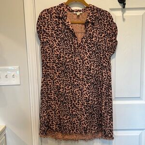 Cheetah Print Dress